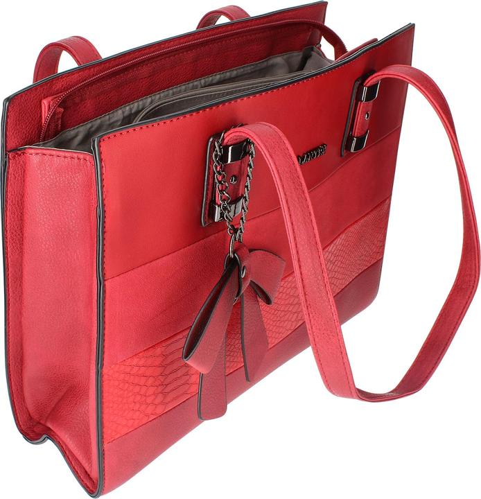 Actual product image Gallantry Ladies handbag Politexture red (5 l)