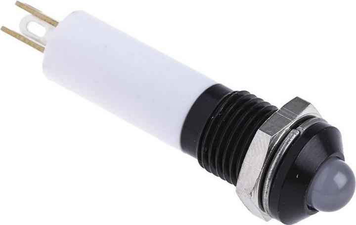 Produktbild RS PRO LED erhaben 8mm sw 24Vdc rot/gelb/grün