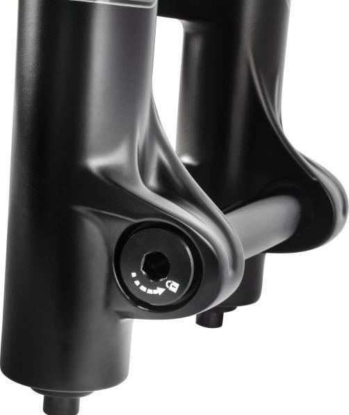 Actual product image RST Fork Space Jump 26 100mm Black Disc Only Tappered (100 mm)