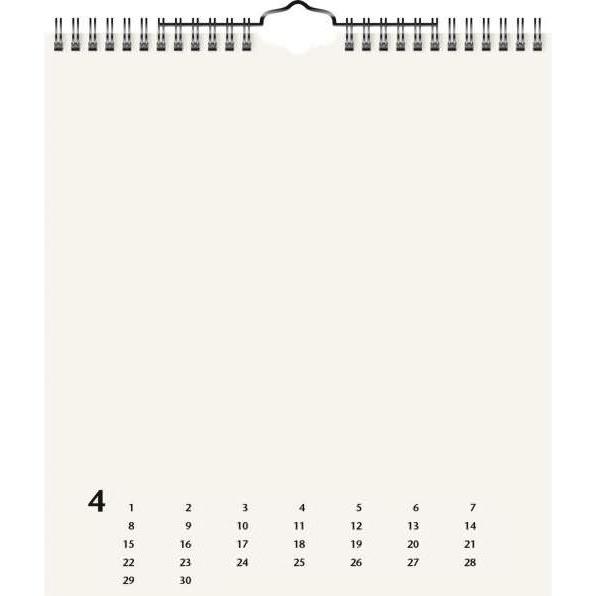 Heyda, Kalender, Kreativkalender 21,5x24cm beige (Kein Einband)