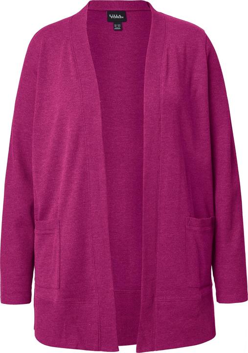 Actual product image Ulla Popken Open Shape Long Sleeve Sweatshirt (56)