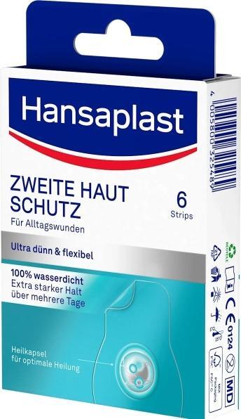 Image du produit Hansaplast Zweite Haut Schutz Hydrokolloid Medium (6x)
