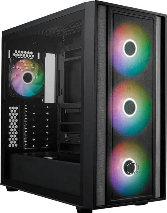 Produktbild Cooler Master PC-Gehäuse Master Frame 600 Schwarz, Unterstützte (ATX, mATX, SSI CEB, E-ATX, Mini-DTX, Mini-ITX)