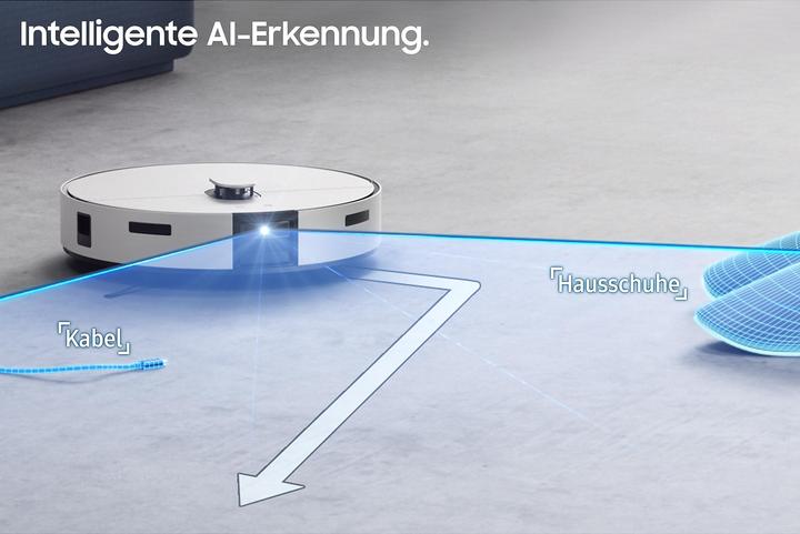 Produktbild Samsung BESPOKE Jet Bot Combo AI Steam Plus Saug- & Wischroboter (Saugroboter)