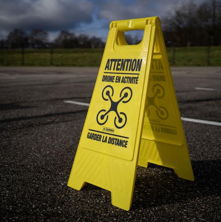 Image du produit Caruba Drone Waarschuwingsbord Frans (Universel)