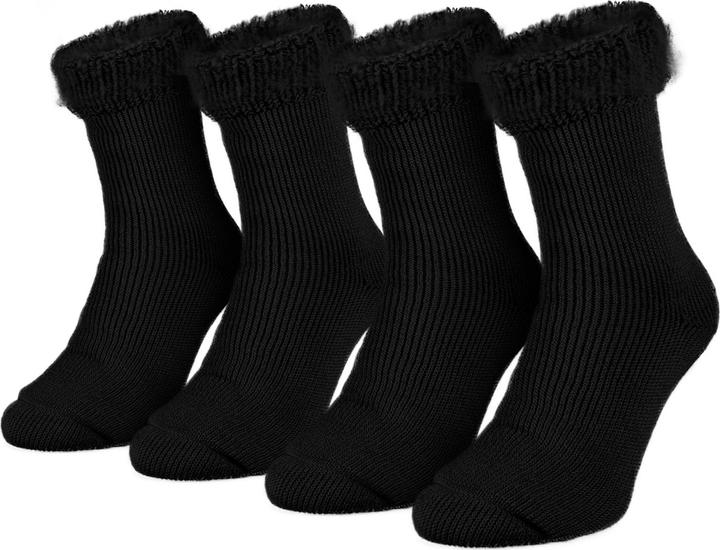 Actual product image Black Snake fleecy (pack of 4, One size)