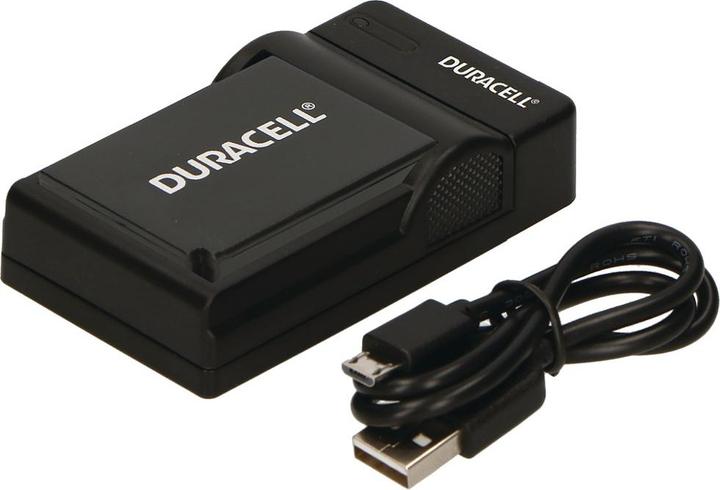 Immagine prodotto Duracell Caricatore con cavo USB per DRNEL20/EN-EL20 (Caricabatterie per fotocamere)