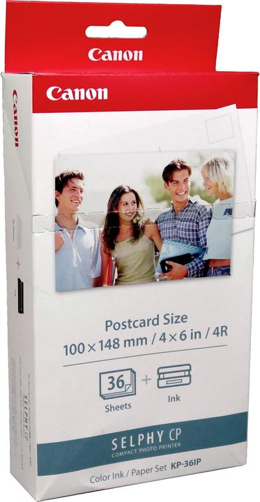 Produktbild Canon Kp-36ip (255 g/m², 148 x 100 mm, 36 Stk.)