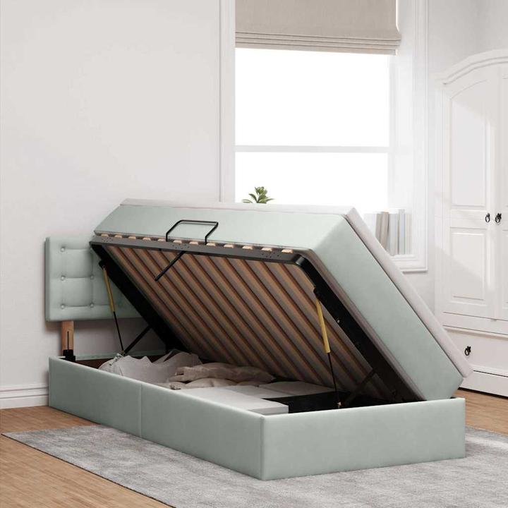 Image du produit vidaXL Modernes Bett (90 x 190 cm)