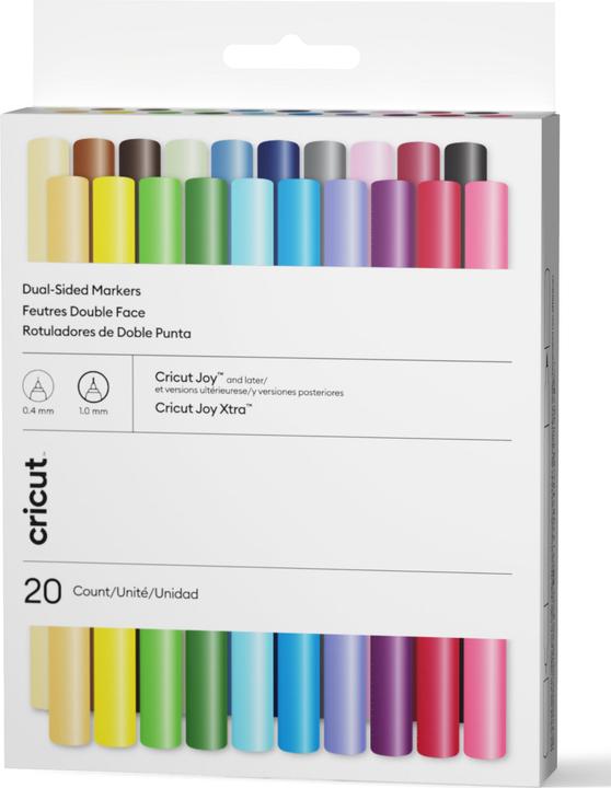Cricut Joy Dual-Sided Markers, Ultimate Set (20 ct)
