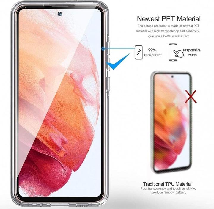 Produktbild Screenguard 360° Screen & Body Protector Samsung Galaxy S21 FE Hülle mit Folie (Samsung Galaxy S21 FE)