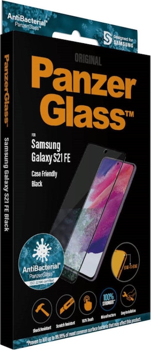 Actual product image PanzerGlass Case Friendly (1 Piece, Samsung Galaxy S21 FE)