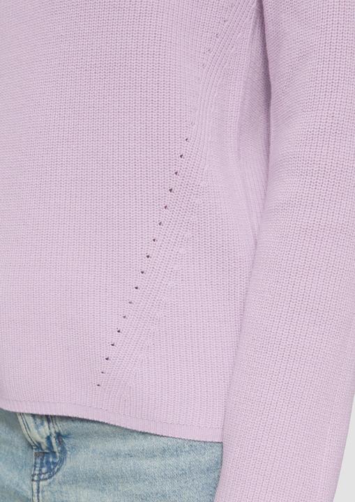 Produktbild S.Oliver Strickpullover Strickpullover mit V-Ausschnitt und Raglan-Ärmeln (46)