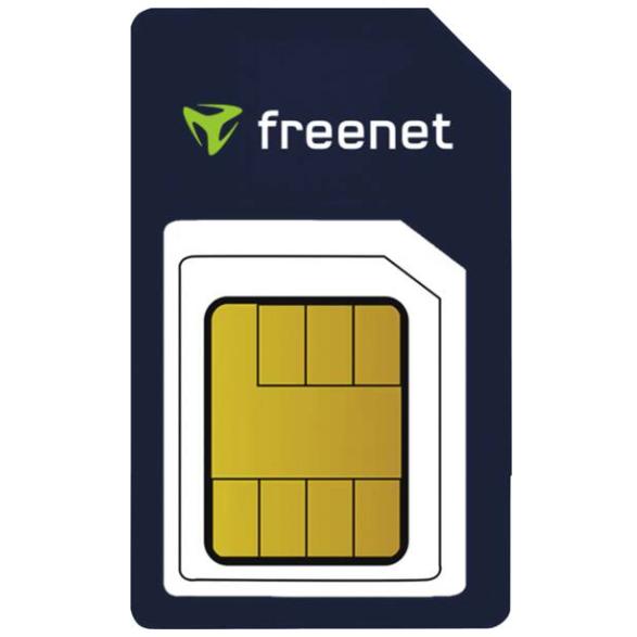 Freenet o2 -FN- Tipo di SIM Tripla SIM, Accessori per cellulare, Bianco, Nero