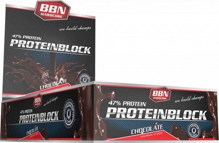 Produktbild BBN Hardcore Block (Schokolade, 15 Stk., 1350 g)