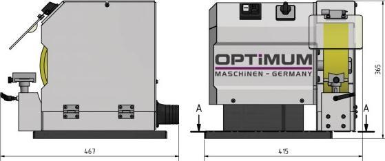Actual product image Stürmer Optimum - Bürstenentgrater OPTIgrind GB 250B (415 mm)