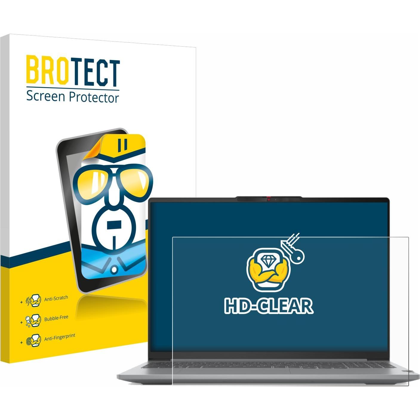 BROTECT Schutzfolie Displayschutz Klar (40.64", 16 : 10), Notebook Schutzfolie