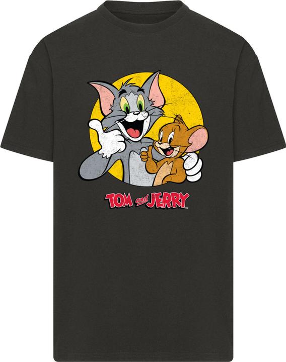 Produktbild Merchcode Tom and Jerry - Thumbs Up Heavy Oversize Tee - 197693 (L)
