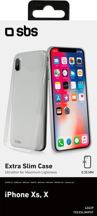Produktbild SBS Schutzhülle (Apple iPhone XS, Apple iPhone X)