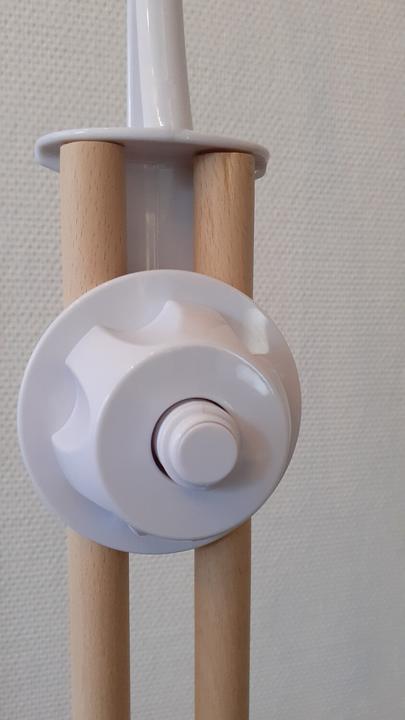 Productafbeelding Niermann Stand By Niermann mobiele houder voor schroeven met muziekdoosje wit