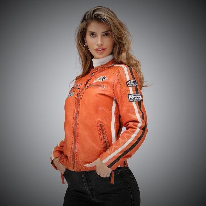 Image du produit Grandprix Originals GPO - Veste Gulf Lady Racing, orange, taille 44 (44)