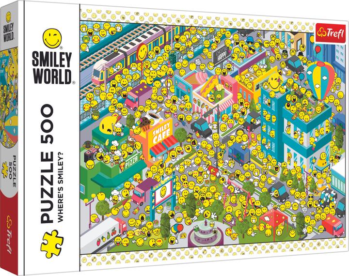 Immagine prodotto Trefl Puzzle 500 Dov'è Smiley? (500 pezzi)
