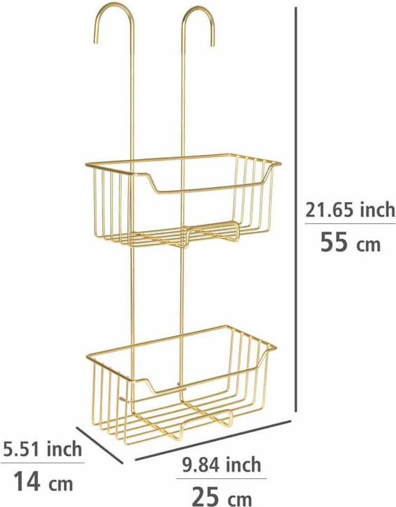 Produktbild Wenko Thermostat-Dusch-Caddy Milo (14 x 14 x 55 cm)