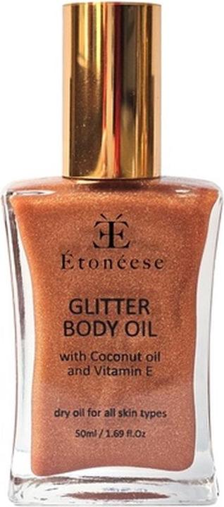 Etoneese Trockenes Körperöl mit Goldpartikeln Tan 50ml (Körperöl, 50 ml)
