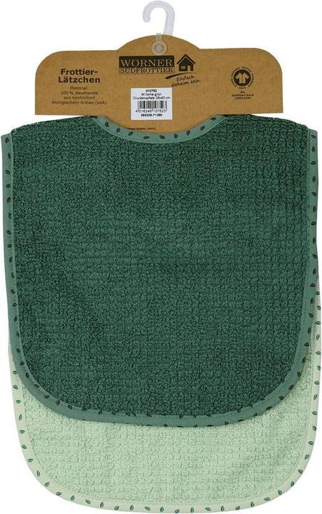 Actual product image Bib giant bib 2-pack with press studs