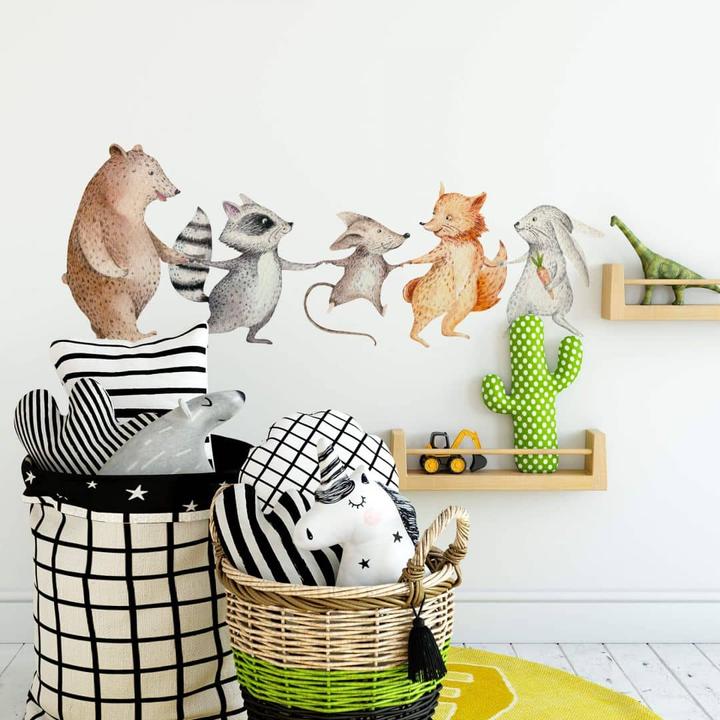 Produktbild Trenddeko Kvilis - Freunde im Wald (60 x 23 cm)