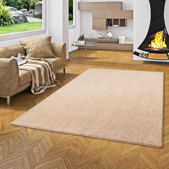 Produktbild Snapstyle Hochflor Velours Teppich Mona (160 x 200 cm)