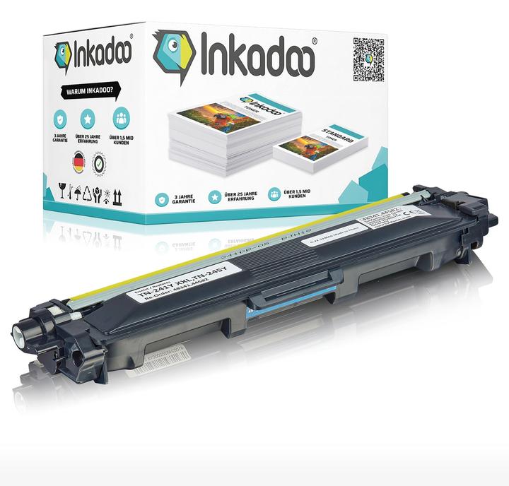 Immagine prodotto Inkadoo Toner compatibile per Brother TN-241 TN-245 (Y)