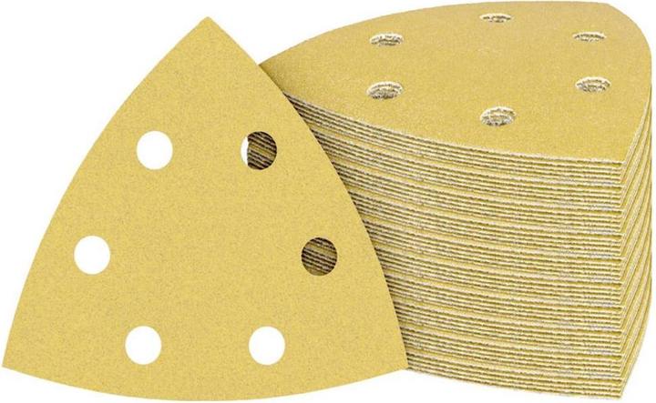 Productafbeelding Bosch Professional Zubehör EXPERT C470 Schleifpapier Set, 93x93mm, K60/80/120/180/240, 50-tlg. Starter Pack (120, 180, 240, 60, 80)