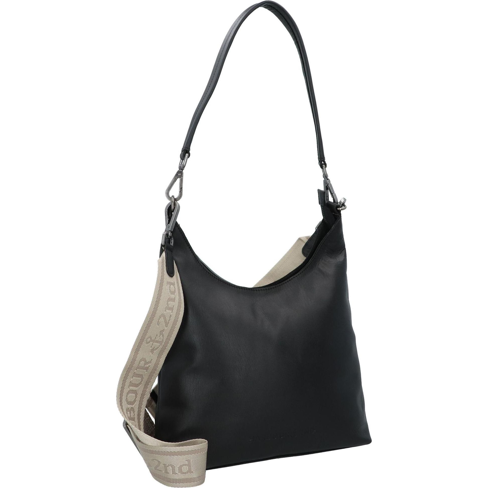Thumbnail - Harbour 2nd, Handtasche, Emely Schultertasche Leder 30 cm, Grau