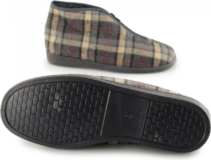 Immagine prodotto Universal Textiles Pantofole termiche Jed Ii Pantofole con zip Plaid (41)