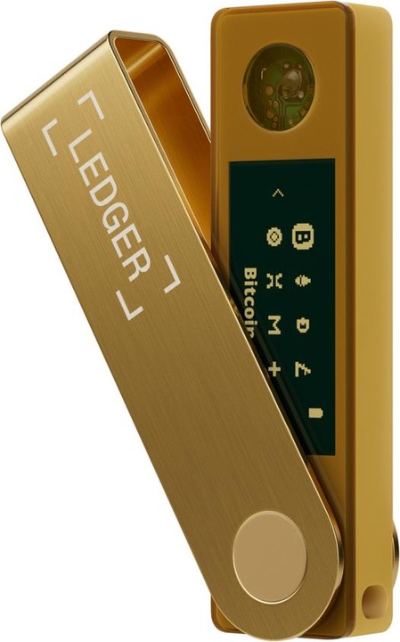 Image du produit Ledger Nano X - Or (Ethereum Classic, Bitcoin)