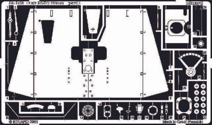 Produktbild Eduard Flak 36/37 88 mm Fotoätzsatz