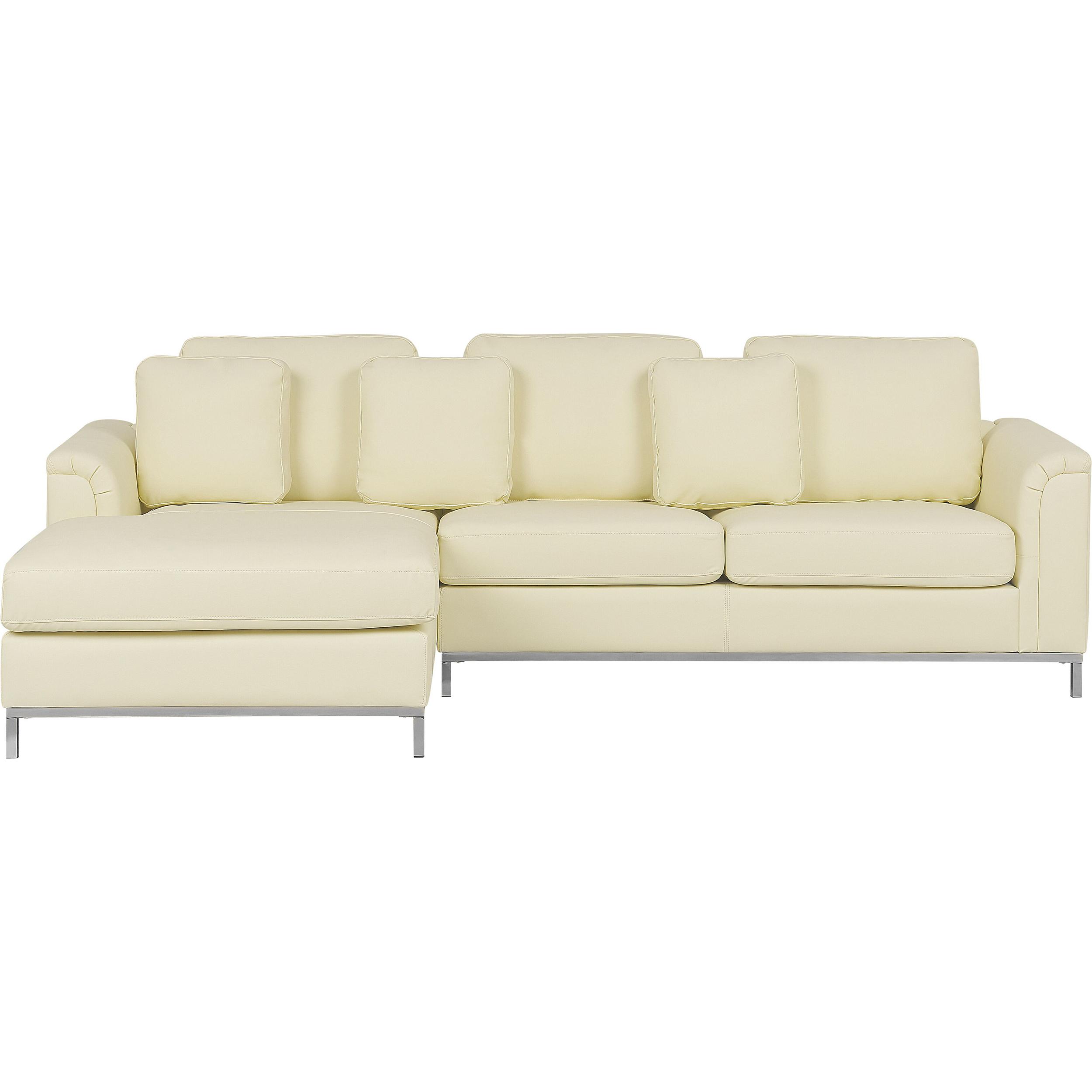 Beliani, Sofa, Oslo (Ecksofa)