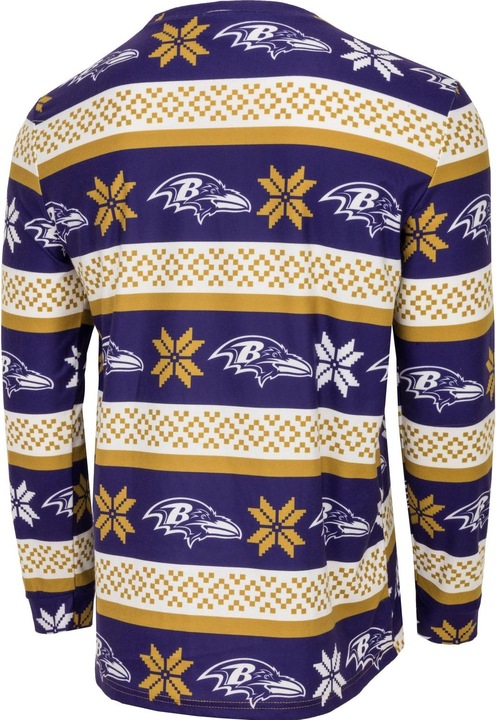 Produktbild Foco NFL Winter XMAS Pyjama Schlafanzug Baltimore Ravens - L (L)