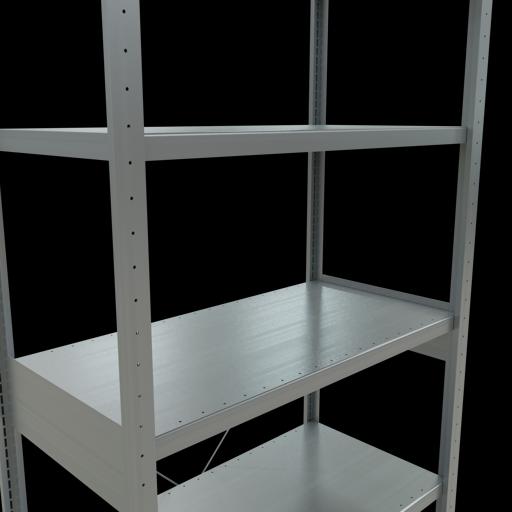 Immagine prodotto Schulte Lagertechnik MULTIplus330 sistema di scaffalatura di base senza viti con traversa