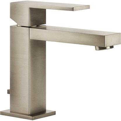 Gessi, Badarmatur, Rettangolo Waschtisch-Einhebelmischer, mit Ablaufgarnitur 1 1/4, Ausladung 129 mm, 20001