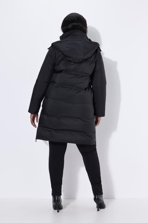 Actual product image Ulla Popken Sympatex Funktions-Steppmantel, wasserdicht, Kapuze