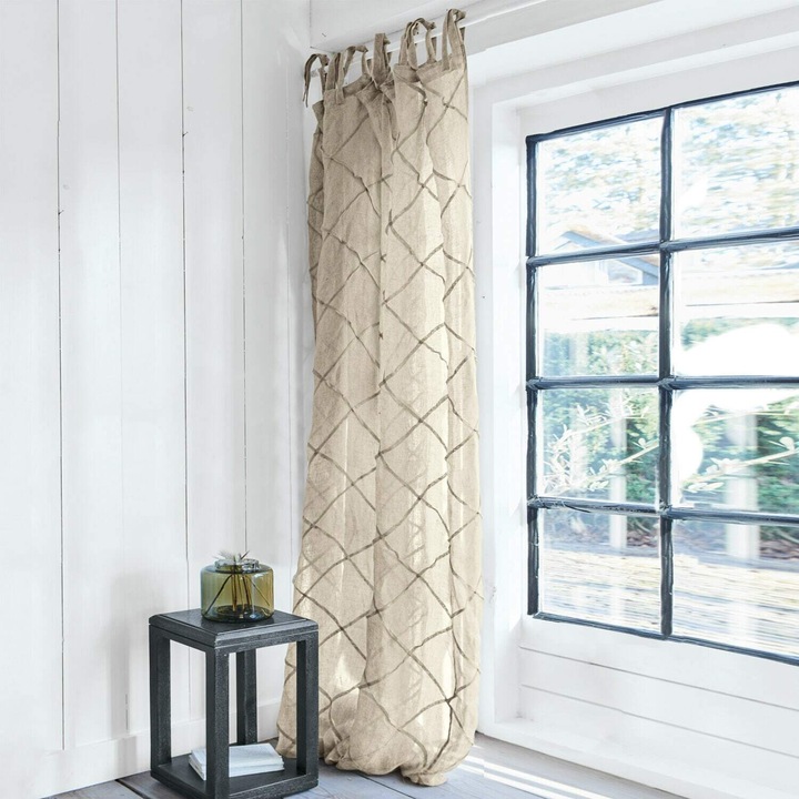 Produktbild Loberon Gardine Sibel leinen (250 x 140 cm)