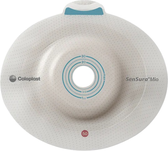 Produktbild Coloplast Mio Flex Basisplatten cvx light 15-30 (5 Stück, 1081.13 ml, 176 g)