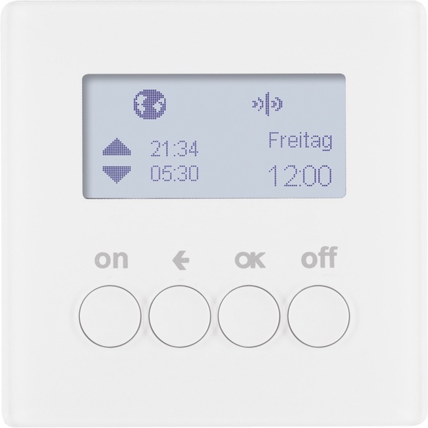 Produktbild Berker KNX-Funk Zeitschaltuhr 85745229
