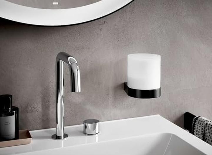 Produktbild Emco flow Sensor-Seifenspender, satiniertes Kristallglas