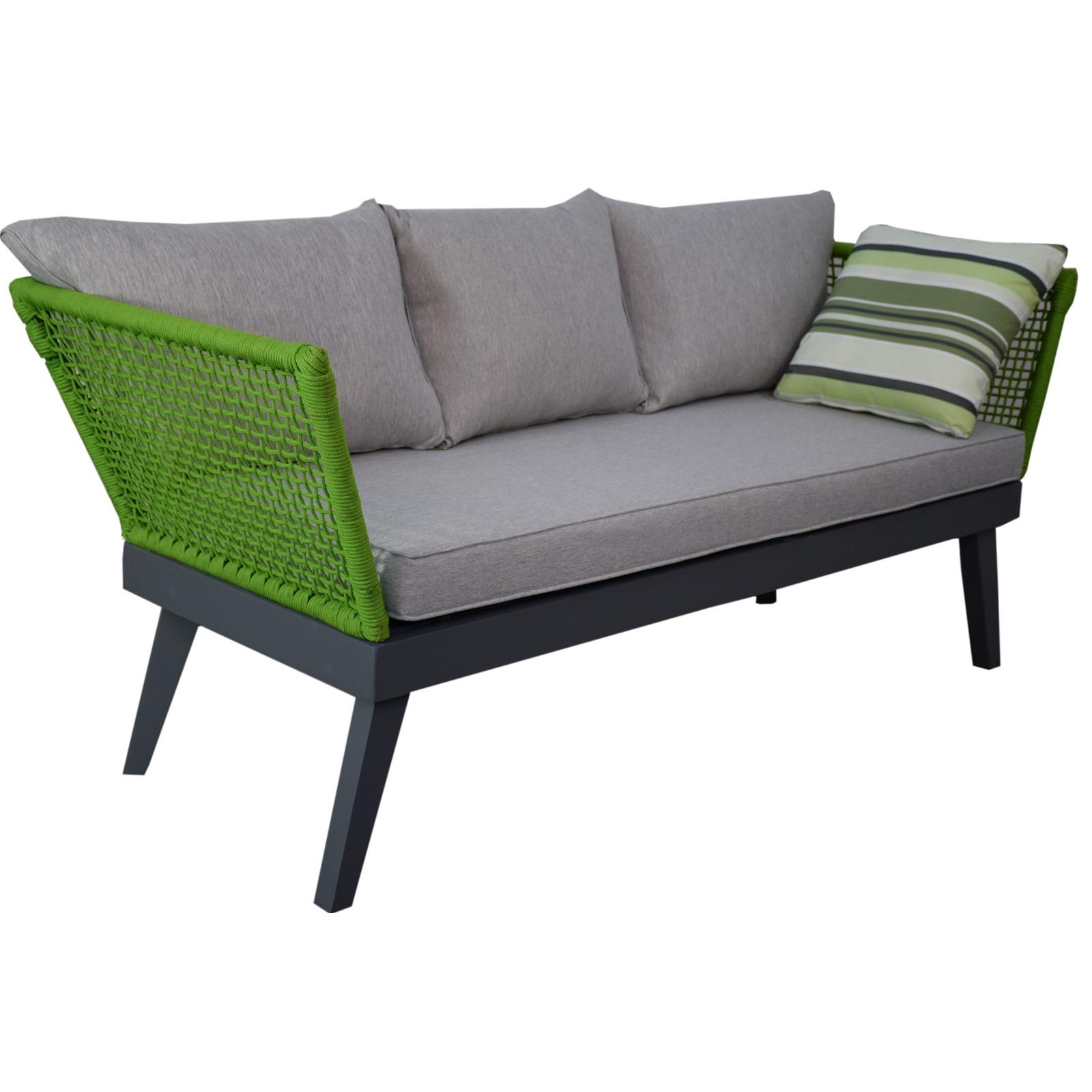 Jet-Line, Gartenlounge, Gartensofa Cuba gruen