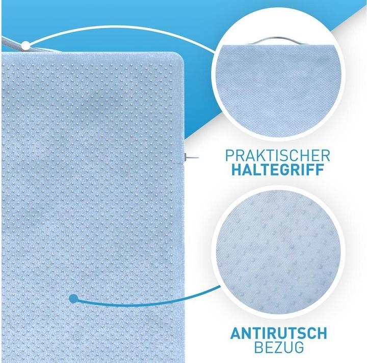 Produktbild Flipline Keilkissen mit Samtbezug – Antirutschbezug, Material (33 x 36 cm)