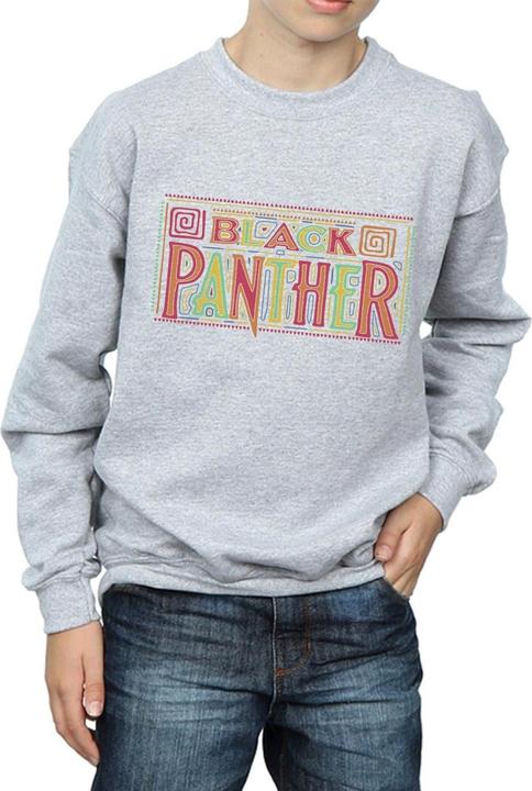 Produktbild Black Panther Tribal Logo Sweatshirt Jungen (140, 146)