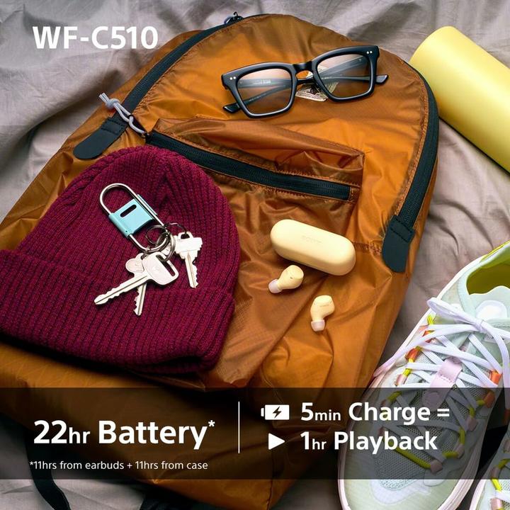 Produktbild Sony WF-C510 (Keine Geräuschunterdrückung, 11 h, Kabellos)